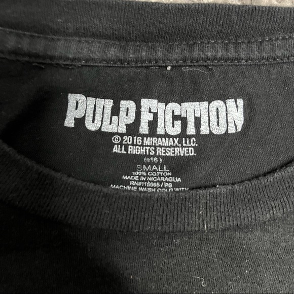 Men's Pulp Fiction T Shirt Size Small - Picture 3 of 3